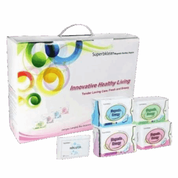 SERVIETTE HYGIENIQUE MAGNETIQUE SUPERBKLEARN